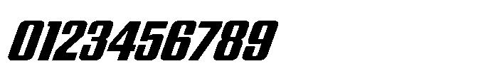 GW Gearly Narrow Italic Font OTHER CHARS