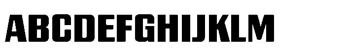 GW Gearly Regular Font UPPERCASE
