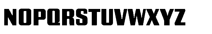 GW Gearly Regular Font UPPERCASE