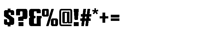 GW Gearly Variable Font OTHER CHARS