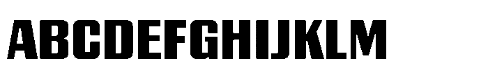 GW Gearly Variable Font UPPERCASE
