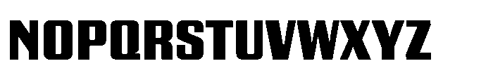 GW Gearly Variable Font UPPERCASE