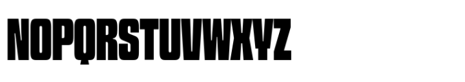 GW Grack  Condensed Font UPPERCASE