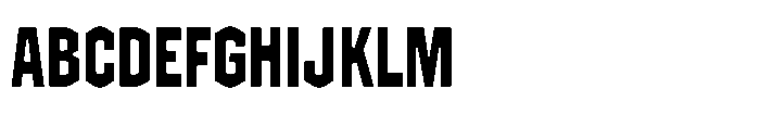 GW Grayback VF GW Grayback Condensed Font UPPERCASE