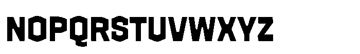 GW Grayback VF GW Grayback Narrow Font LOWERCASE