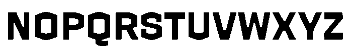 GW Grayback VF GW Grayback Regular Font UPPERCASE