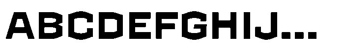 GW Grayback VF GW Grayback Semi Expanded Font UPPERCASE