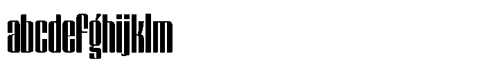 GW Lazor Compressed FONT