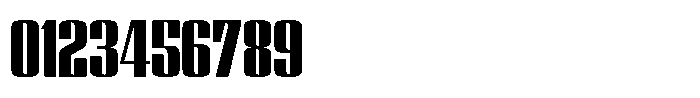 GW Lazor Condensed Font OTHER CHARS