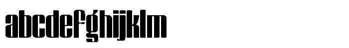 GW Lazor Condensed FONT