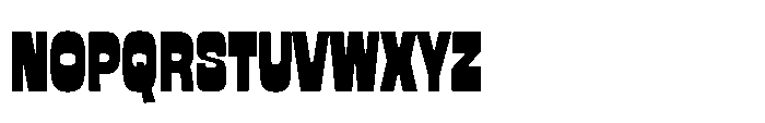 GW Primos Ex Condensed Font LOWERCASE