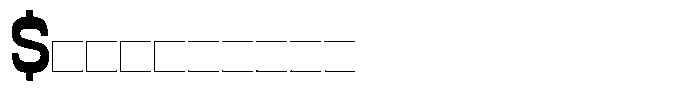 GW Primos Text WIP Font OTHER CHARS