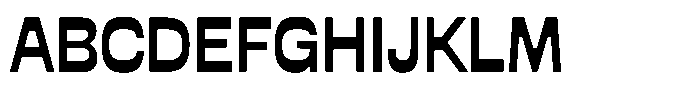GW Primos Text WIP Font UPPERCASE