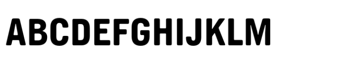 GW Rounbrew Bold Font UPPERCASE
