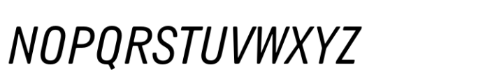 GW Rounbrew Italic Font UPPERCASE