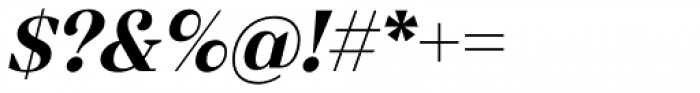 Gwyner Bold Italic Font OTHER CHARS