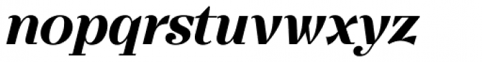 Gwyner Bold Italic Font LOWERCASE