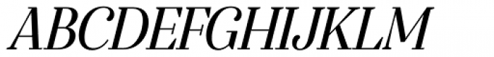 Gwyner Condensed Italic Font UPPERCASE