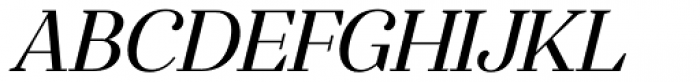Gwyner Italic Font UPPERCASE