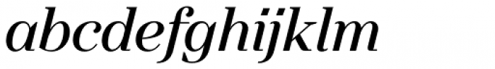 Gwyner Italic Font LOWERCASE