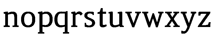 Gyeonggi Cheonnyeon Batang Bold Font LOWERCASE