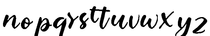 Gyne Font LOWERCASE