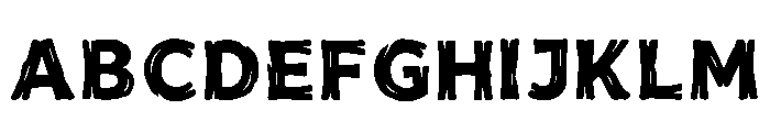 Gypsy Regular Font UPPERCASE