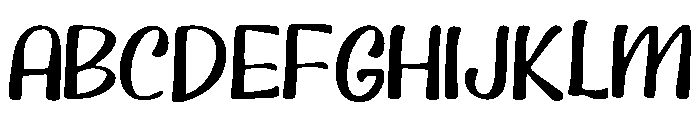 Gypsy_Shine Font UPPERCASE