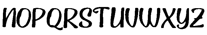 Gypsy_Shine Font UPPERCASE
