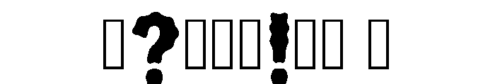 Gyrin Regular Font OTHER CHARS