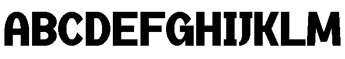 Gythar Font UPPERCASE