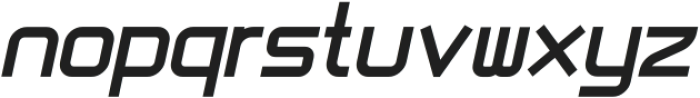 Gyande Normal Italic otf (400) Font LOWERCASE
