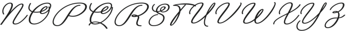Gyllene Elgen Bold Italic otf (700) Font UPPERCASE