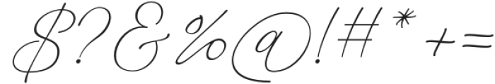 Gyllene Elgen Italic otf (400) Font OTHER CHARS