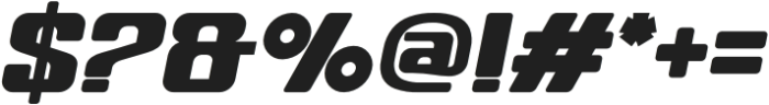 Gymaxim Sportnet Italic otf (400) Font OTHER CHARS