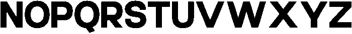 Gypsy Nue ExtraBold otf (700) Font UPPERCASE