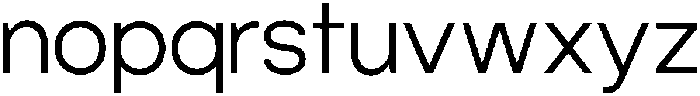 Gypsy Nue ExtraLight otf (200) Font LOWERCASE