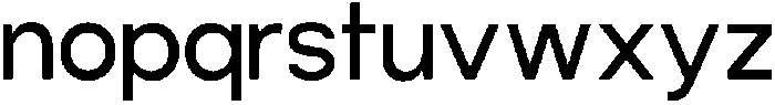 Gypsy Nue Regular otf (400) Font LOWERCASE