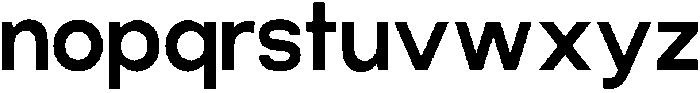Gypsy Nue SemiBold otf (600) Font LOWERCASE