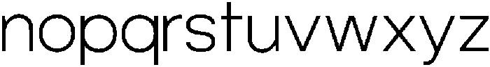 Gypsy Nue Thin otf (100) Font LOWERCASE