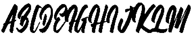 Gypsy otf (400) Font UPPERCASE