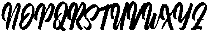 Gypsy otf (400) Font UPPERCASE