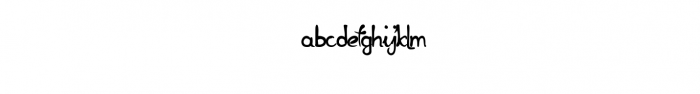 Gyraxy.ttf Font LOWERCASE