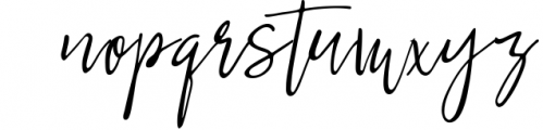 Gypsy Script Font Font LOWERCASE