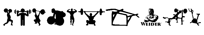 GYM Font OTHER CHARS