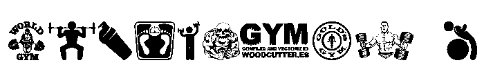GYM Font OTHER CHARS