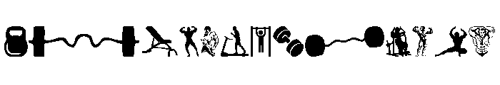 GYM FONT