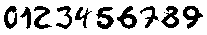 Gyosho Font OTHER CHARS