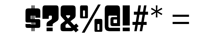GyparodyHv-Regular Font OTHER CHARS