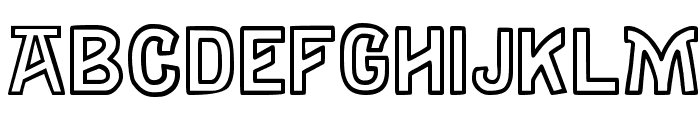 Gyptienne Normal Font UPPERCASE